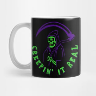 Creepin it Real - Halloween Neon Mug